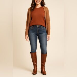 Democracy “Ab” Technology High-Waisted Skinny Jeans – Women’s Sz 10